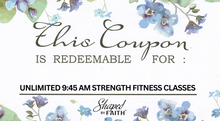 Load image into Gallery viewer, Unlimited 9:45 AM Strength Fitness Classes