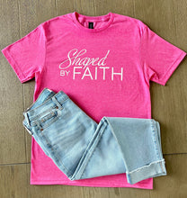 Load image into Gallery viewer, Shaped by Faith Logo Tee