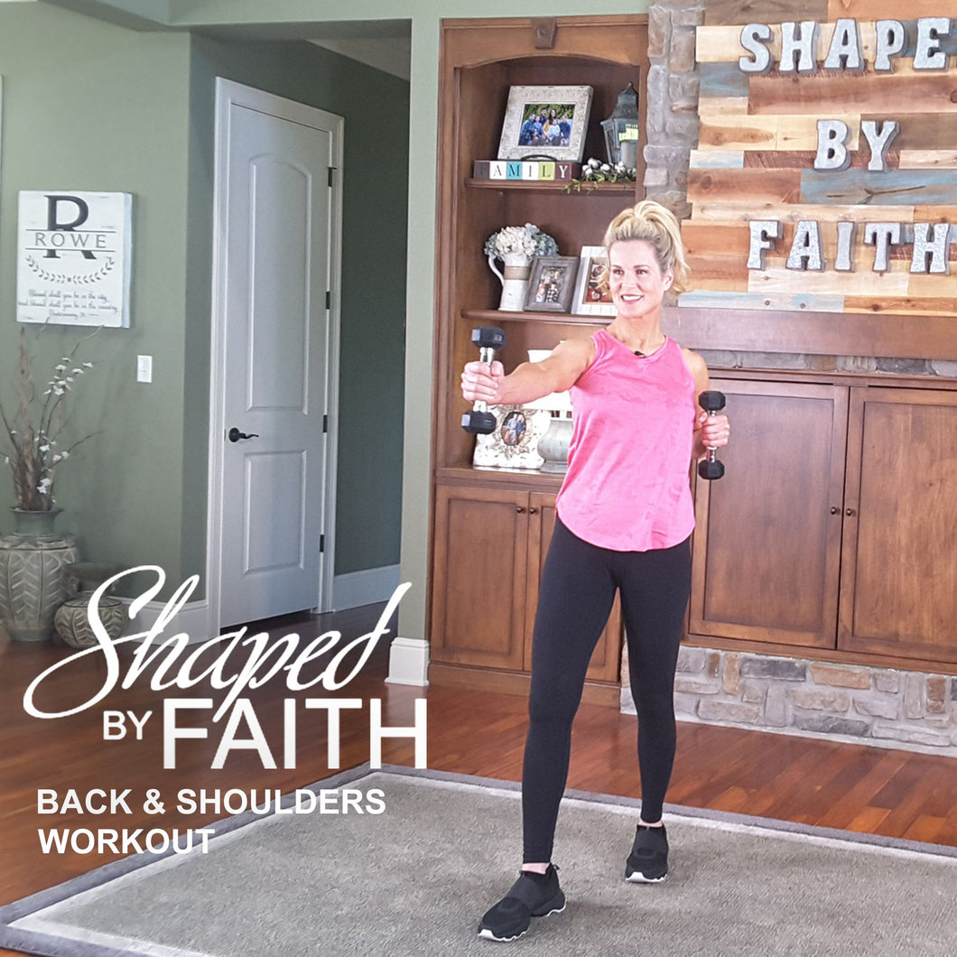 Shaped by Faith Back & Shoulders - DOWNLOAD
