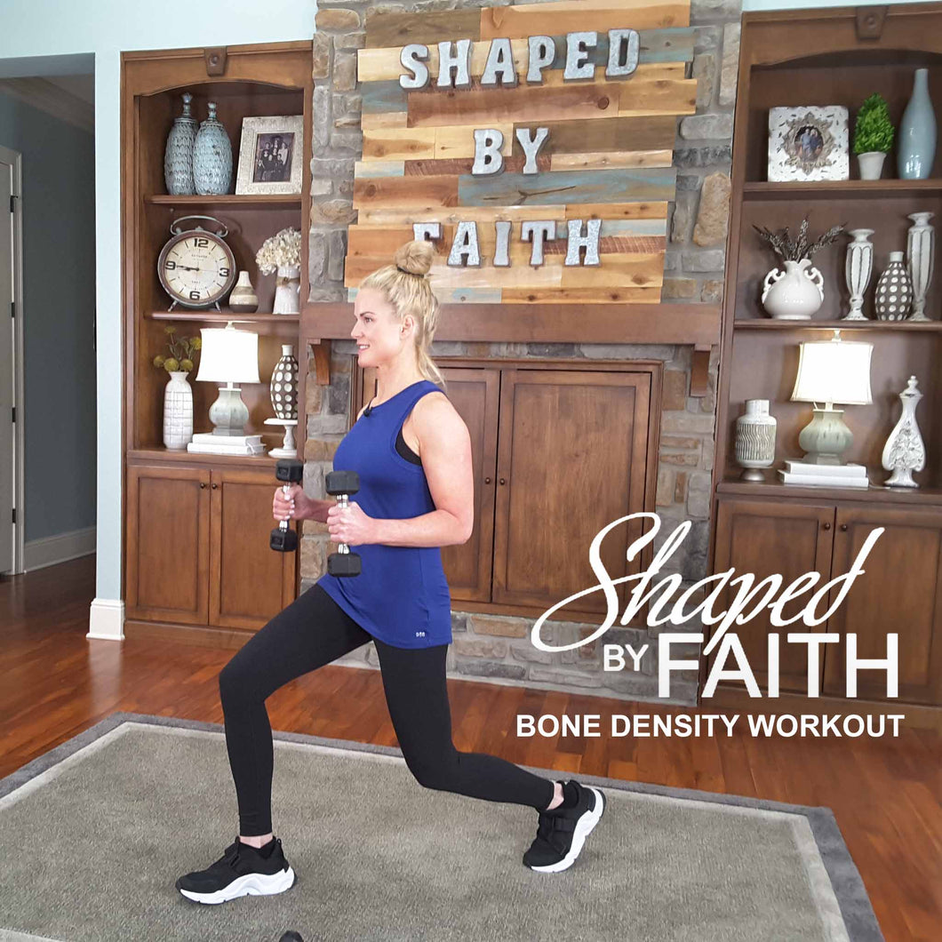 Shaped by Faith Bone Density Workout - DOWNLOAD