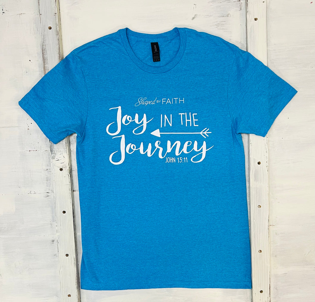 Joy in the Journey Blue Tee