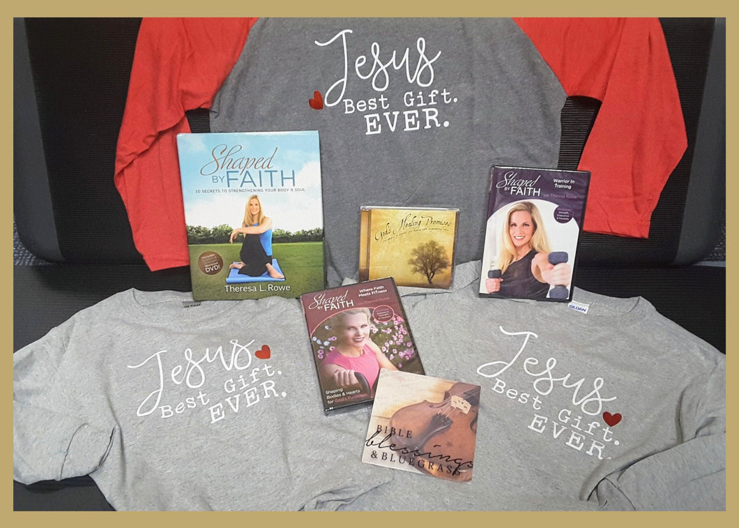 Shaped By Faith - Jesus Best Gift Ever Workout Bundle