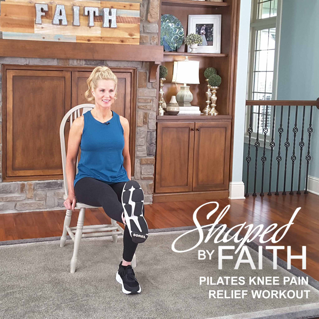Shaped by Faith Pilates Knee Pain Relief Workout - DOWNLOAD