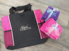 Load image into Gallery viewer, Shaped by Faith Tote Bag
