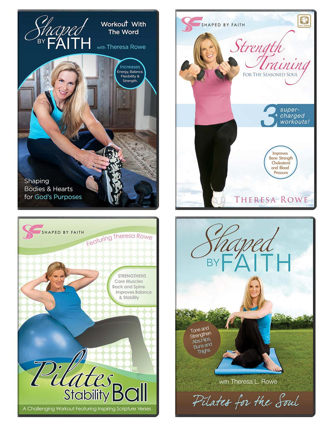 Shaped By Faith - DVD 4-Pack